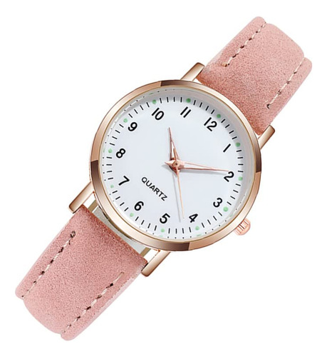 Hemobllo Reloj De Pulsera Luminoso Para Mujer, Reloj De Cuer