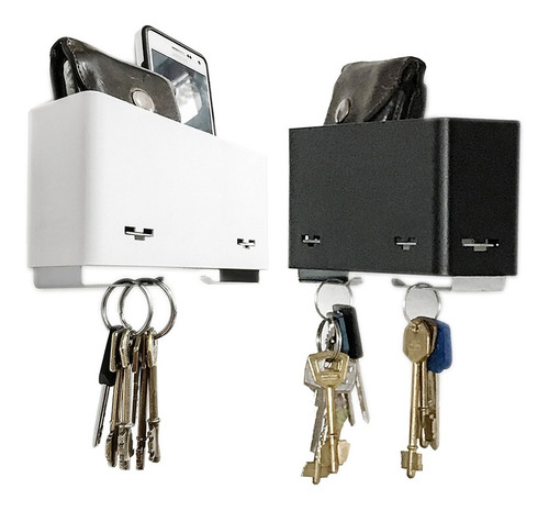 Imagen 1 de 7 de Porta Llaves Llavero Pared Contenedor Metálico Tienda Pepino Sube Billetera Colgante