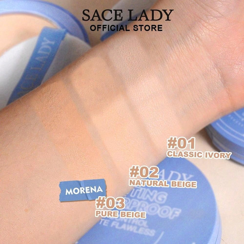 Sace Lady Lasting Waterproof Oíl Control Matte Flawless 01 Classic Ivory