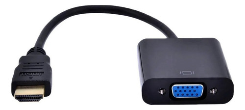 Cable conversor Hdmi X Vga y adaptador de proyector HDTV