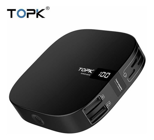 Power Bank 10.000 Mah Topk Original Somos Tienda Física