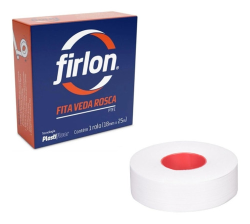 Fita Teflon Fio Veda Rosca 18mm X 25m Firlon