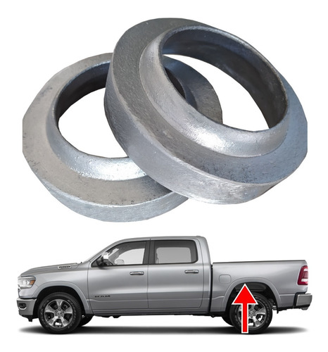 Lift Kit Elevación Resortes Traseros Dodge Ram 2009 - 2020