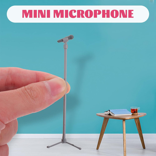 Luozzy 2 Juegos De Instrumentos Musicales En Miniatura, Mini