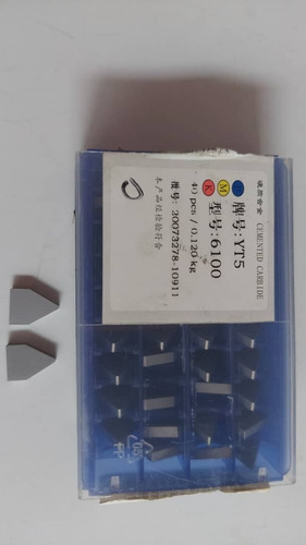Imagen 3 de 3 de Inserto Widia P/soldar 13x10x3mm Yt5 Excelente Calidad