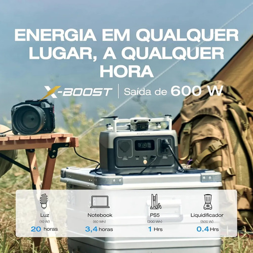 Estacion De Energia Planta Portatil River 2 256wh
