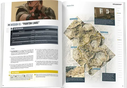 Libro Metal Gear Solid V The Phantom Pain - Official Guide