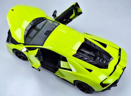 2025 - 1/18 Lamborghini Revuelto Hybrid Colección Metal Lemon Green