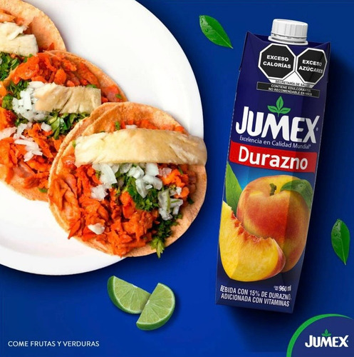 Jugo Jumex Durazno Envasado De 960 Ml