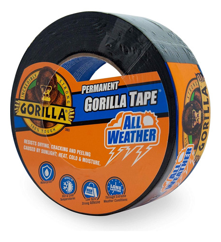 Cinta Gorilla Impermeable All Weather P/ Exteriores Clima