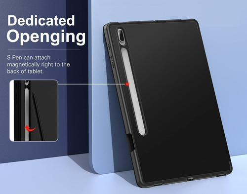 Case Moko Para Galaxy Tab S8 Plus X800 X806 C/ Pen Holder