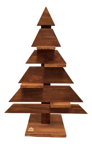 Árbol Navidad De Madera. Rheder De 80 Cms De Alto.