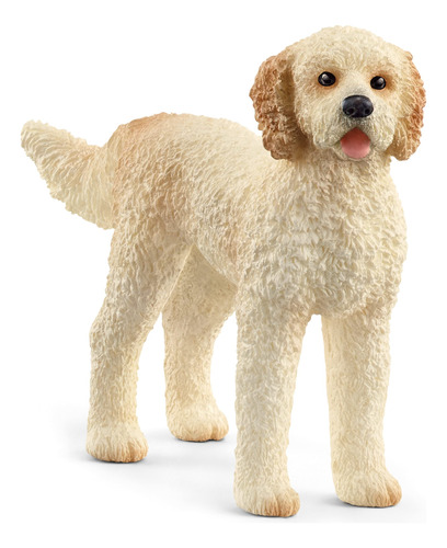 Schleich Farm World Goldendoodle - Figura De Perro Altament.