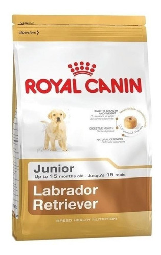 Imagen 1 de 1 de Alimento Royal Canin Breed Health Nutrition Labrador Retriever para perro cachorro todos los tamaños sabor mix en bolsa de 13.63kg