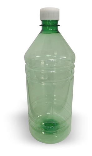 Imagen 1 de 10 de Envases Plasticos 1 Litro Pet  Verde X 240 Un