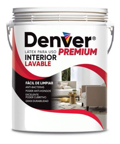 Pintura Latex Interior 20 Litros Denver Premium Ambito