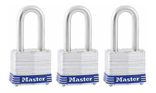 Master Lock 3trilf Candado Para Exteriores Con Llave, Paquet