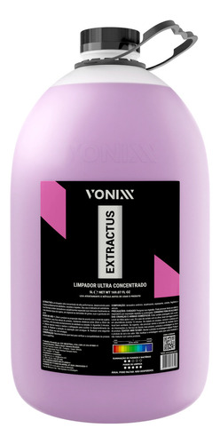 Limpador Ultra Concentrado Extractus 5 Litros Vonixx