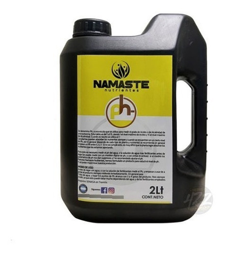 Ph Menos 2 Litros - Namaste -422 Grow Shop