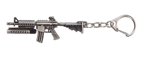 Llavero M16 M4 Lanzagranadas Colt Ar15 Pistola Rifle Militar
