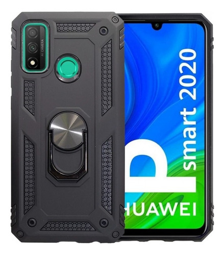 Forro Antichoque Con Anillo Para Huawei Psmart 2020