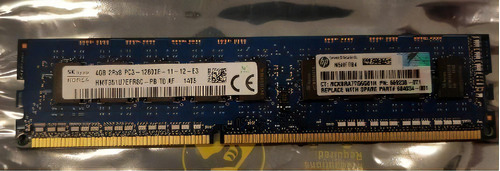 Memória RAM  4GB 1 SK hynix HMT351U7EFR8C-PB
