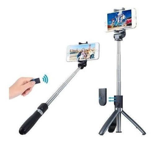 Selfie Stick Tripie D4 Para Celular 6.5 Pulgadas,soporte