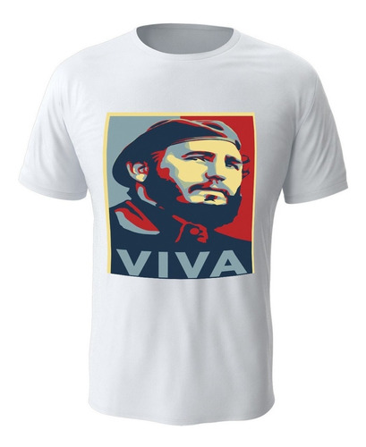 Camiseta T-shirt Fidel Castro Revolucion R1