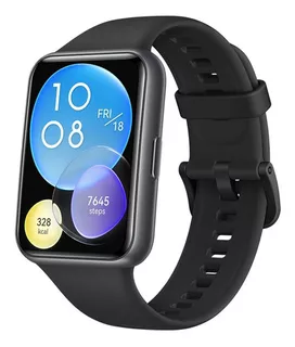Huawei Watch Fit 2 Active 1.74 Black De Silicona, 55028913
