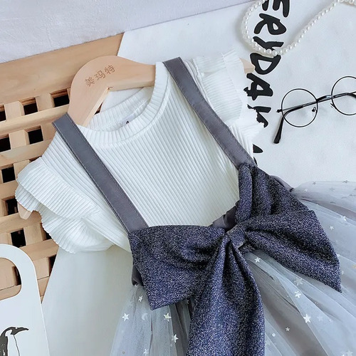 Vestido De Muñeca Princesa De Tul Sin Mangas Para Niñas