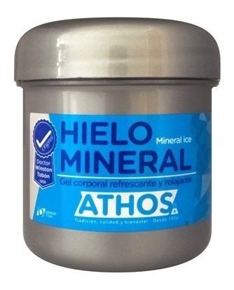 Hielo Mineral Gel Frio 200g Athos