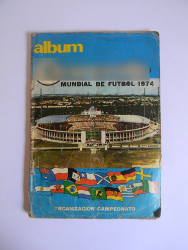 Álbum Campeonato Mundial De Futbol 1974 (faltan 5 Láminas)