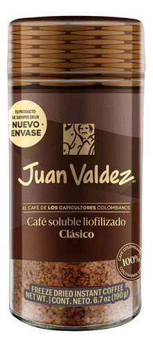 Café Juan Valdez - Liofilizado 95 Gr. - Variedades 