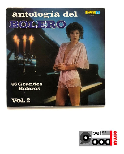 3 Lp´s Antología Del Bolero Vol. 2 - Colección  Como Nueva