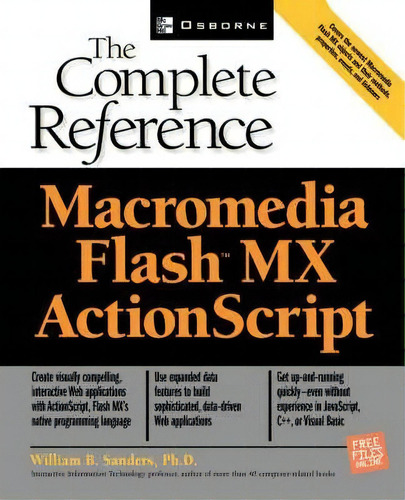 Macromedia Flash Mx Actionscript, De William B. Sanders. Editorial Mcgraw Hill Education Europe, Tapa Blanda En Inglés