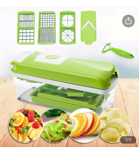 Juego De Picadora Y Rebanadora De Verduras