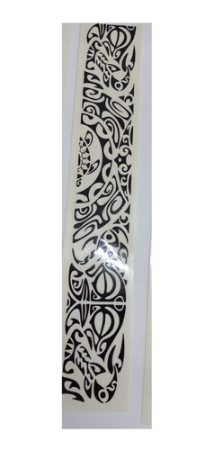 Tatuagem Temporária Masculina Bracelete Maori 29x4cm