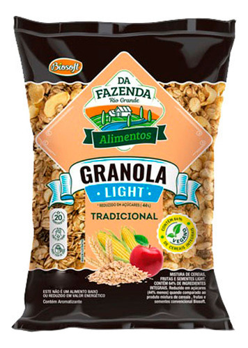 Granola Tradicional Integral Light Biosoft 500g