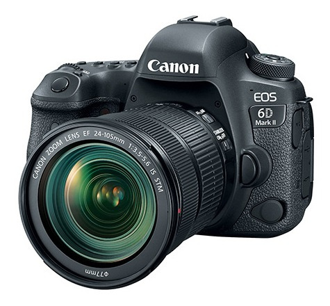 Cámara Digital Canon Eos 6d Mark Ii Ef Con Lente 24-105mm