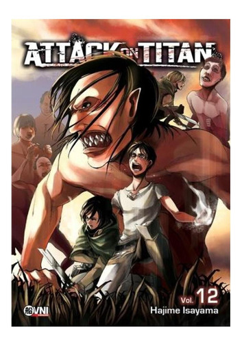 Attack On Titan Vol. 12 ( 3ª Ed. ) Hajime Isayama Ovni Pres