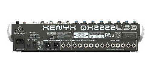 Mesa De Som Behringer Xenyx X2222 Usb C/efeitos Shop Guitar