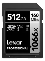 Comprar Memoria Sd Lexar Silver Series 1066x 512gb U3 V30 4k Uhd