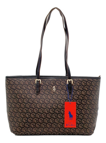 Imagen 1 de 6 de Bolsa Hpc Polo Tote Signature Negra