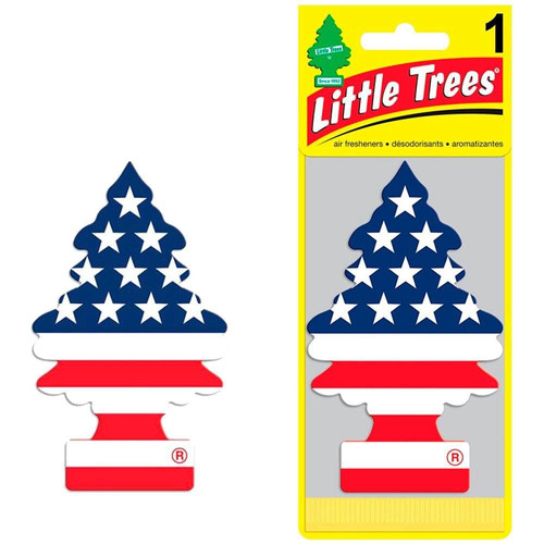 Little Trees Odorizante Little Trees Lavender Um Fragancia Vanilla Pride - Bandeira USA