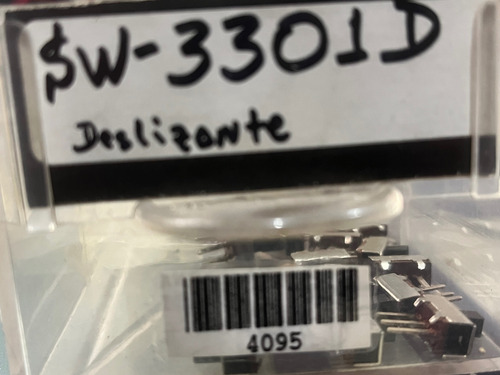 Switch Deslizante 3 Pines 11x8x3mm Sw-3301d ***