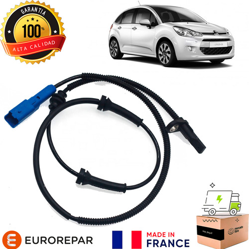 Sensor De Abs Para Citroen C3 Ii 1.0 2012 2014 Vti