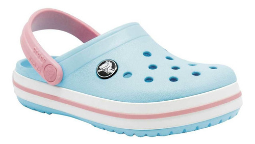 Sandalia Crocs 2070054s3 Para Niña Color Azul E5