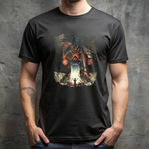 Playera Calacas Anime Dragon Gym Bob Urban Bart Casual Ms470