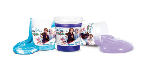 Imagem 2 de 4 de Slime Kimeleca Frozen Ii - 1 Unidade 180g Sortida