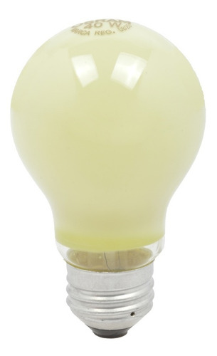 Foco Incandescente 40w 125v Repelente A Insectos Osram Color De La Luz Cálido